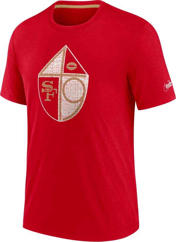 Nike Men's San Francisco 49ers Historic Logo Red T-Shirt product image