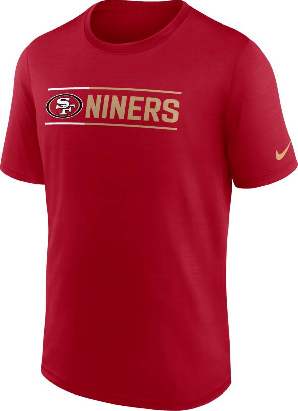 Nike Men's San Francisco 49ers Exceed Lock Up Red T-Shirt product image