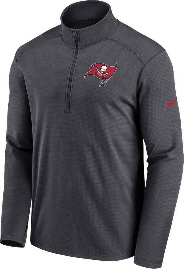 Tampa Bay Buccaneers Nike 2023 Sideline Performance Long Sleeve Quarter-Zip  Top - Red