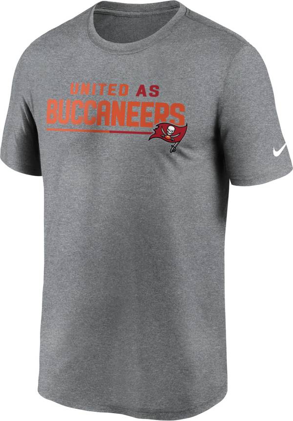 Nike Men's Tampa Bay Buccaneers United Grey T-Shirt product image