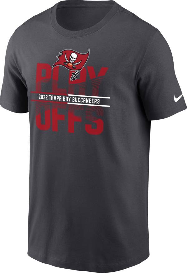 Nike Men's Tampa Bay Buccaneers Playoffs 2022 Icon Anthracite T-Shirt product image