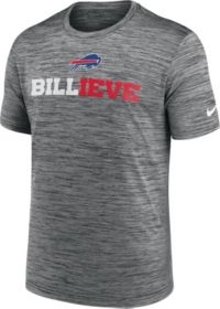 Men's Nike Gray Buffalo Bills Yardline Velocity Performance T-Shirt Size: Small