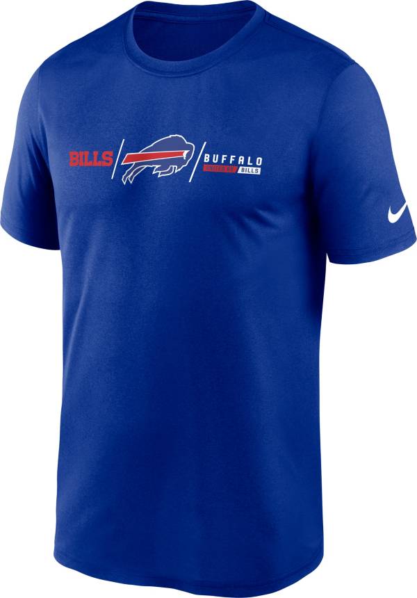 Nike Men's Buffalo Bills Horizontal Lockup Royal T-Shirt product image