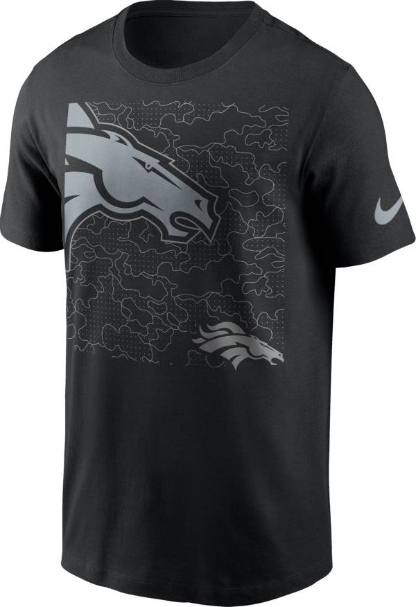 Nike Men's Denver Broncos Reflective Black T-Shirt product image
