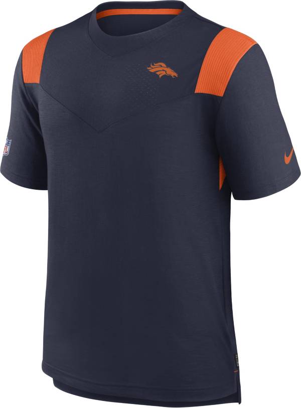 Nike Men's Denver Broncos Sideline Player Navy T-Shirt product image