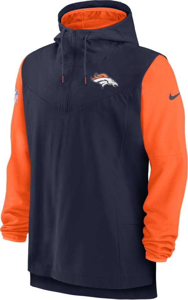 Nike Men's Denver Broncos Sideline Players Navy Jacket product image