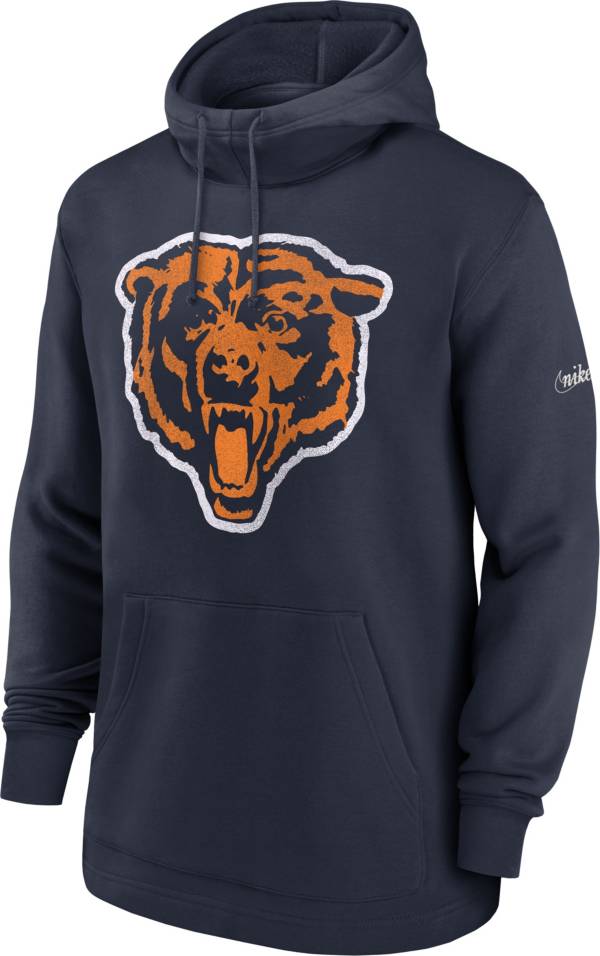 Nike Men's Chicago Bears Historic Navy Pullover Hoodie product image