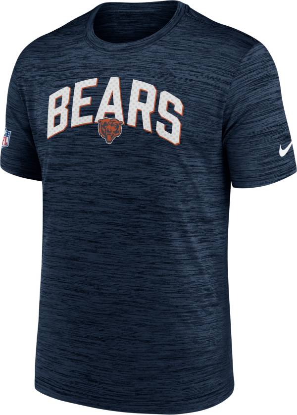 Nike Men's Chicago Bears Sideline Legend Velocity Navy T-Shirt product image