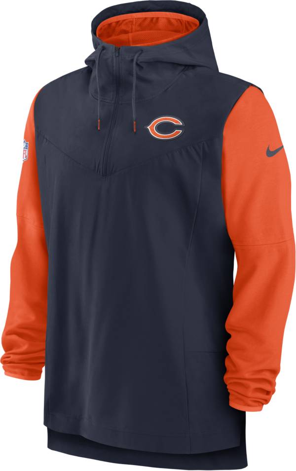 Nike Men's Chicago Bears Sideline Players Navy Jacket product image