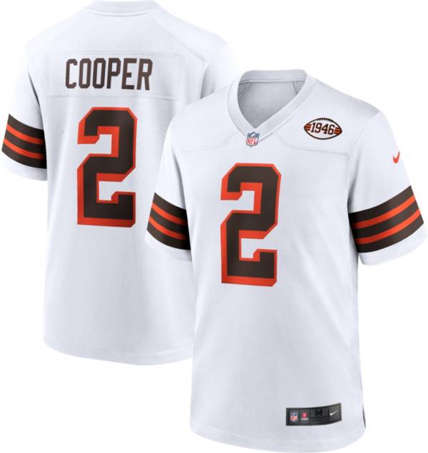 Nike Men's Cleveland Browns Amari Cooper #2 Alternate White Game