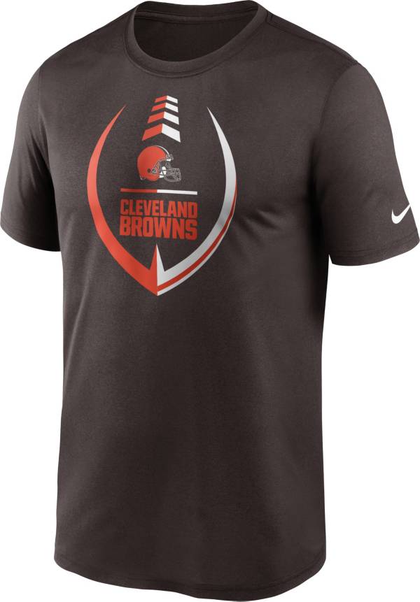 Nike Men's Cleveland Browns Legend Icon Brown T-Shirt product image