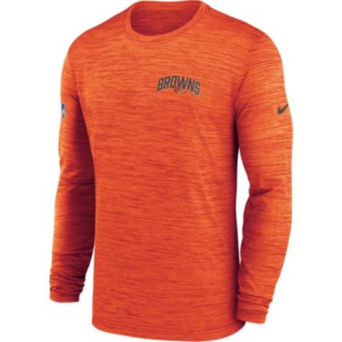 sorry, Nike Men's Cleveland Browns Sideline Legend Velocity Orange Long Sleeve T-Shirt is currently out of stock