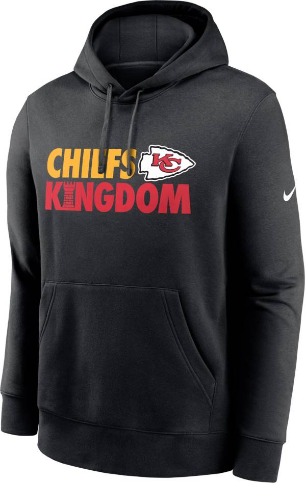 Nike Men's Kansas City Chiefs Kingdom Black Pullover Hoodie product image