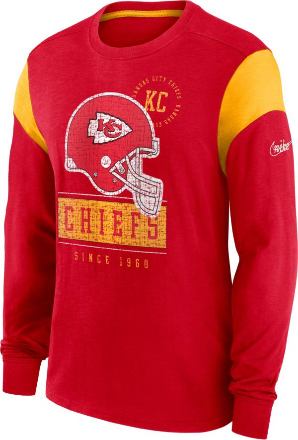 Kansas City Chiefs Mens Long Sleeved T-Shirts, Chiefs Long Sleeved