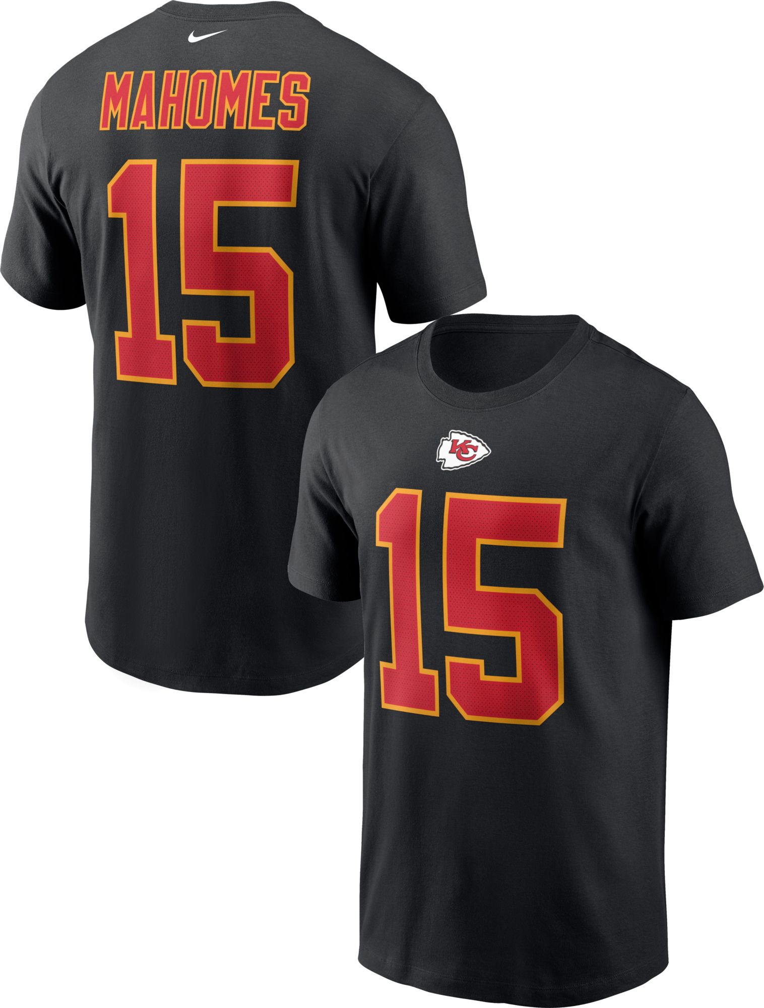 chiefs shirt black