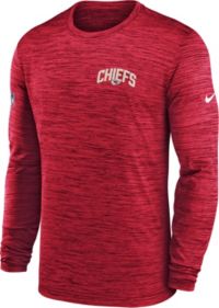 Nike Black Kansas City Chiefs Velocity Long Sleeve T-shirt in Blue