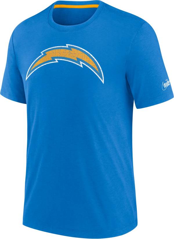 Nike Men's Los Angeles Chargers Historic Logo Blue T-Shirt product image