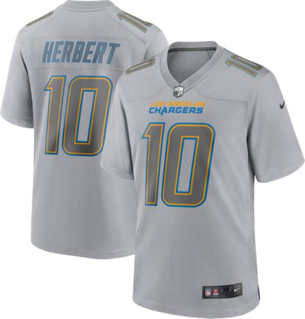 Justin Herbert #10 Los Angeles Chargers Youth Inverted Nike Game Jersey  -Yellow