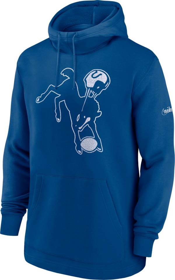 Nike Men's Indianapolis Colts Historic Blue Pullover Hoodie product image