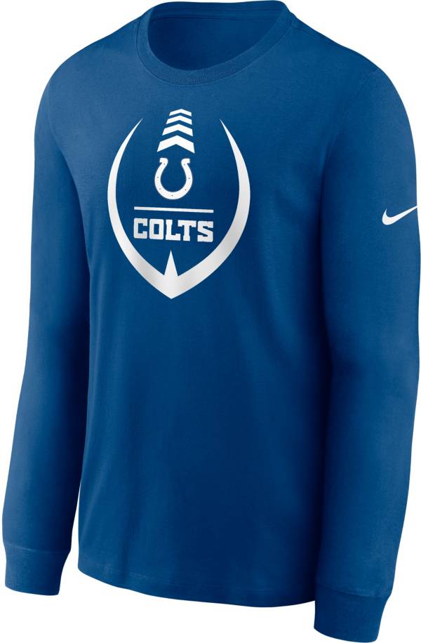 Nike Men's Indianapolis Colts Legend Icon Blue Long Sleeve T-Shirt product image