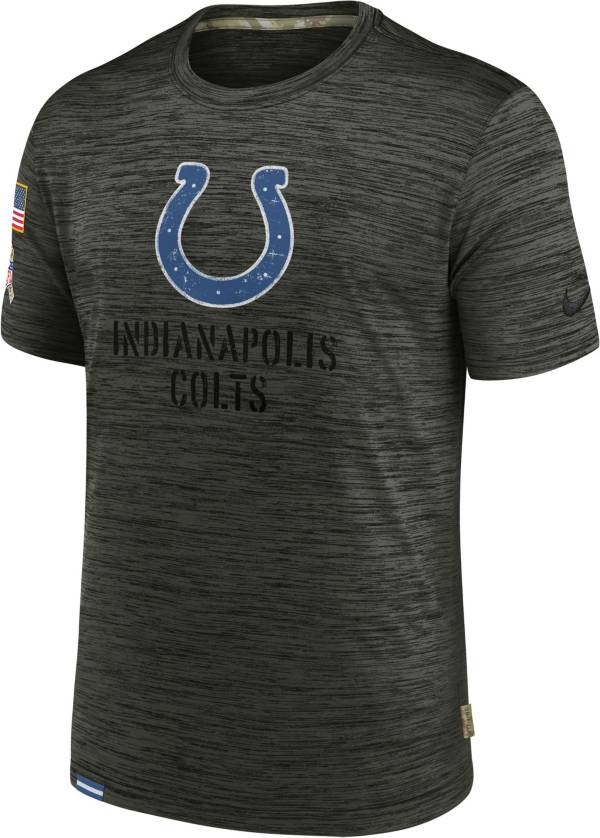 Nike Men's Indianapolis Colts Salute to Service Olive Velocity T-Shirt product image