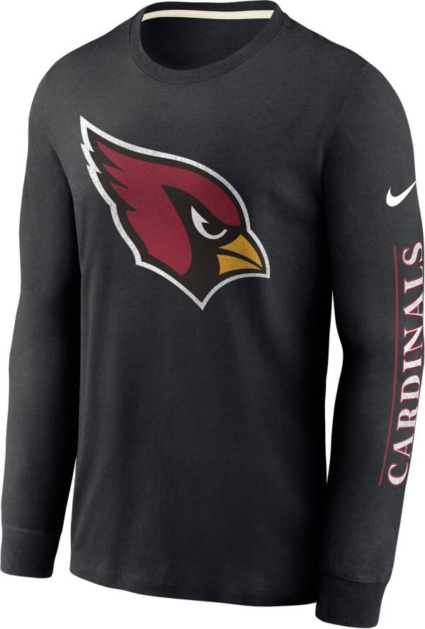 Nike Men's Arizona Cardinals Historic Long Sleeve Black T-Shirt product image