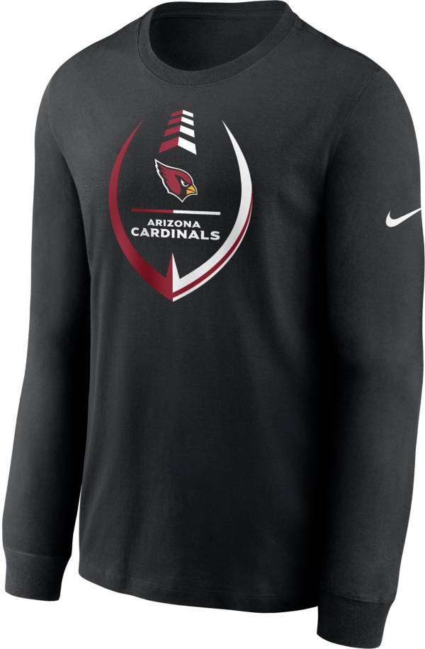 Nike Men's Arizona Cardinals Legend Icon Black Long Sleeve T-Shirt product image