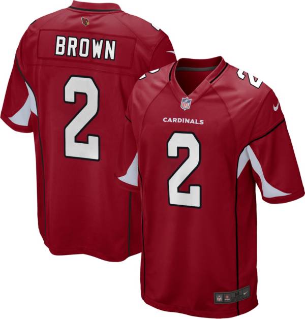 Nike Men's Arizona Cardinals Marquise Brown #2 Red Game Jersey product image