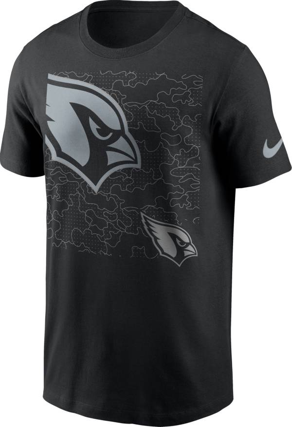 Nike Men's Arizona Cardinals Reflective Black T-Shirt product image