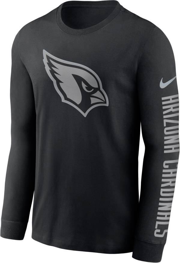 Nike Men's Arizona Cardinals Reflective Black Long Sleeve T-Shirt product image