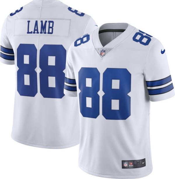 Nike Men's Dallas Cowboys CeeDee Lamb #88 Vapor Limited White Jersey ...