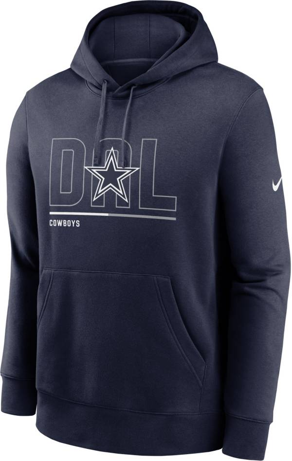 Nike Men's Dallas Cowboys City Code Navy Club Hoodie product image