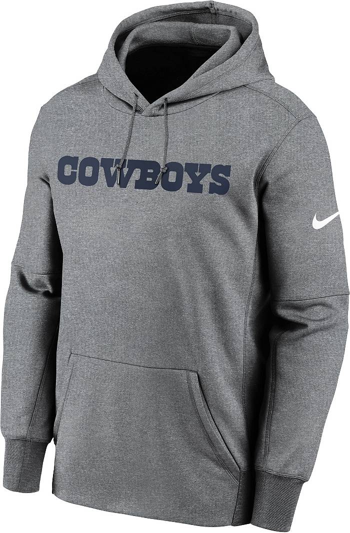 dallas cowboys nike hoodie grey