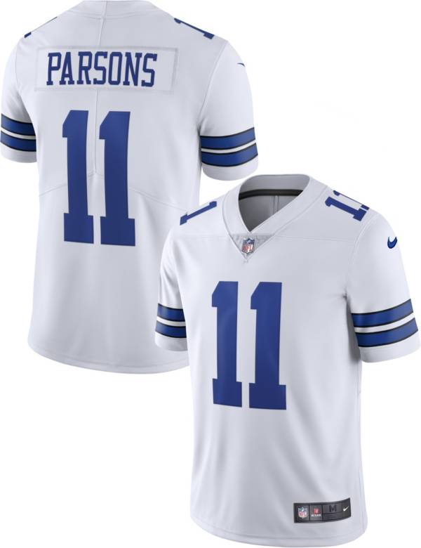 Nike Men's Dallas Cowboys Micah Parsons #11 Vapor Limited White Jersey