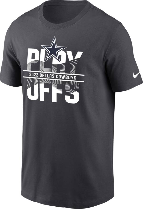 Nike Men's Dallas Cowboys Playoffs 2022 Icon Anthracite T-Shirt product image