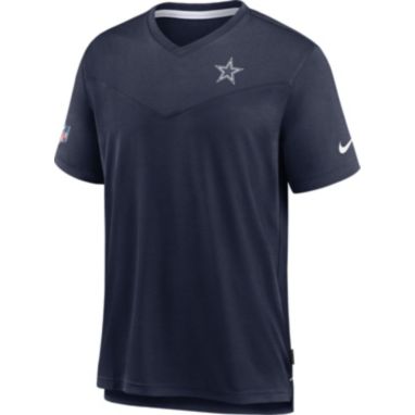sorry, Nike Men's Dallas Cowboys Sideline Coaches Navy T-Shirt is currently out of stock