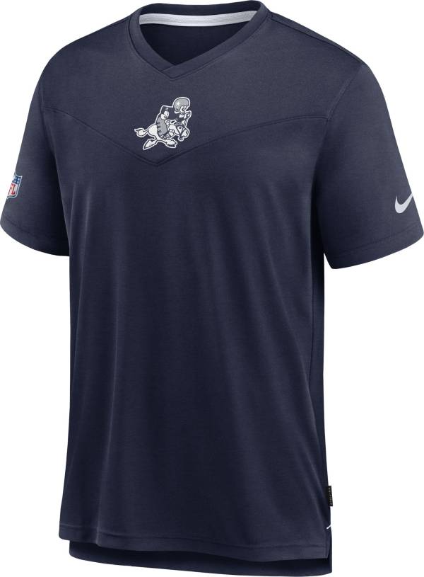 Nike Men's Dallas Cowboys Sideline Coaches Throwback Navy T-Shirt product image