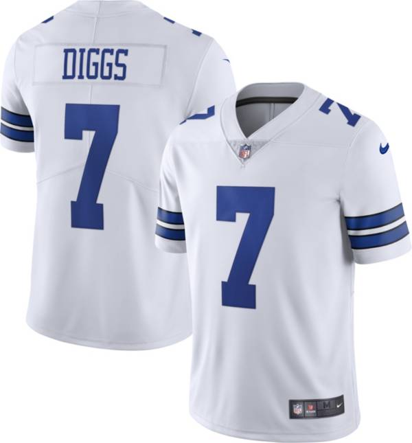 Nike Men's Dallas Cowboys Trevon Diggs #7 Vapor Limited White Jersey
