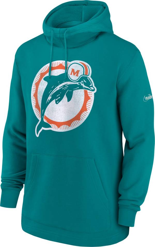 Nike Men's Miami Dolphins Historic Aqua Pullover Hoodie product image