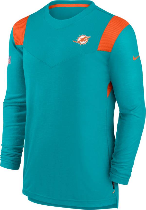 Nike Men's Miami Dolphins Jaylen Waddle #17 Aqua Game Jersey