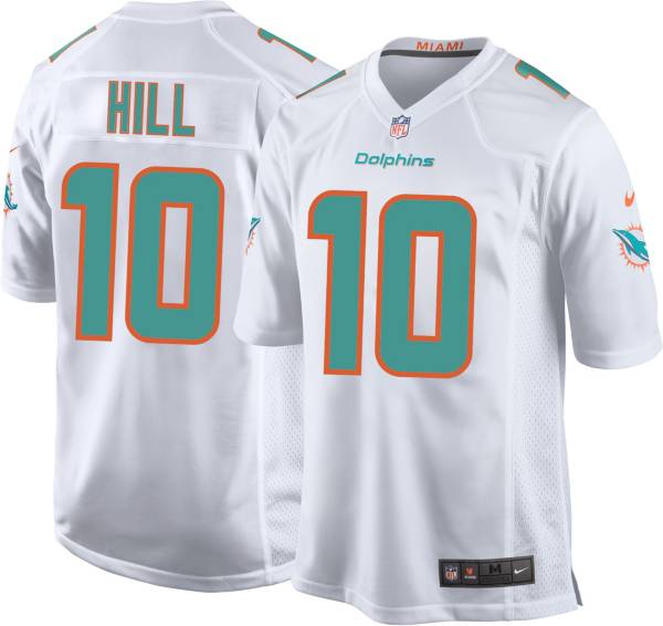 NFL Miami Dolphins (Tyreek Hill) Men's Game Football Jersey.