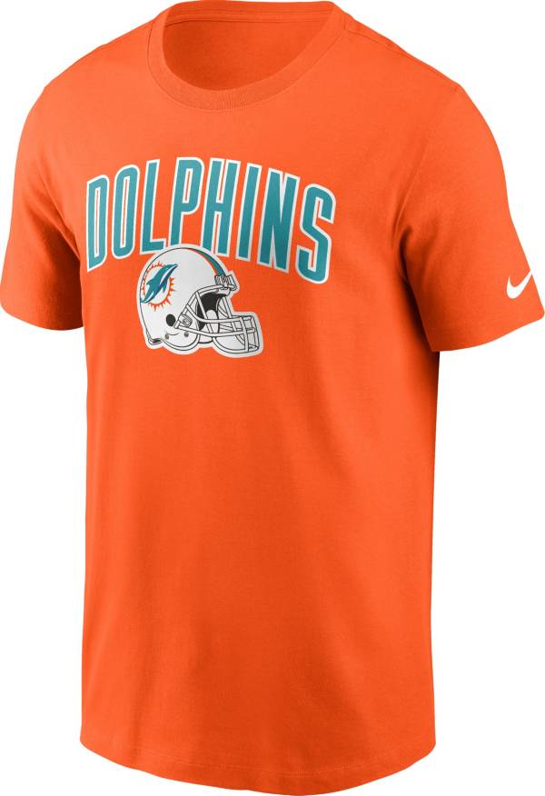 Nike Men's Miami Dolphins Team Athletic Orange T-Shirt product image