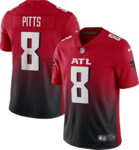 Mitchell & Ness Men's Atlanta Falcons Michael Vick #7 Black 2002 Throwback  Jersey