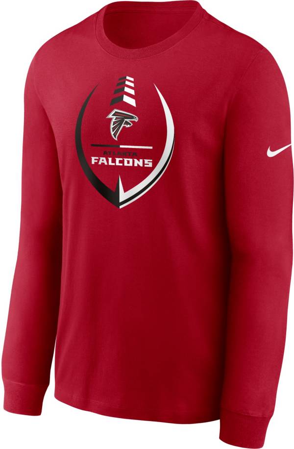 Nike Men's Atlanta Falcons Legend Icon Red Long Sleeve T-Shirt product image