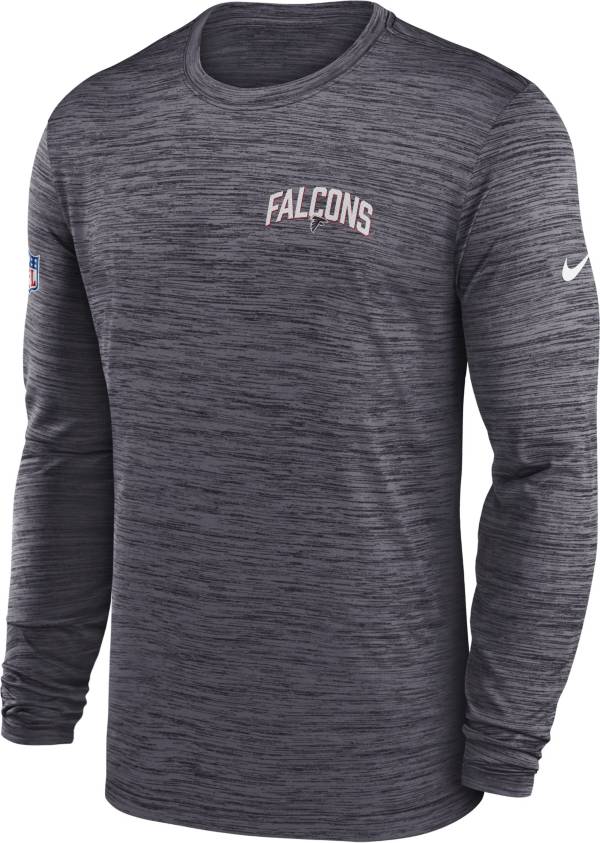 Nike Men's Atlanta Falcons Sideline Legend Velocity Black Long Sleeve T-Shirt product image