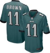 Youth Nike Jalen Hurts Brown Philadelphia Eagles 2023 Salute to Service Limited Jersey Size: Medium