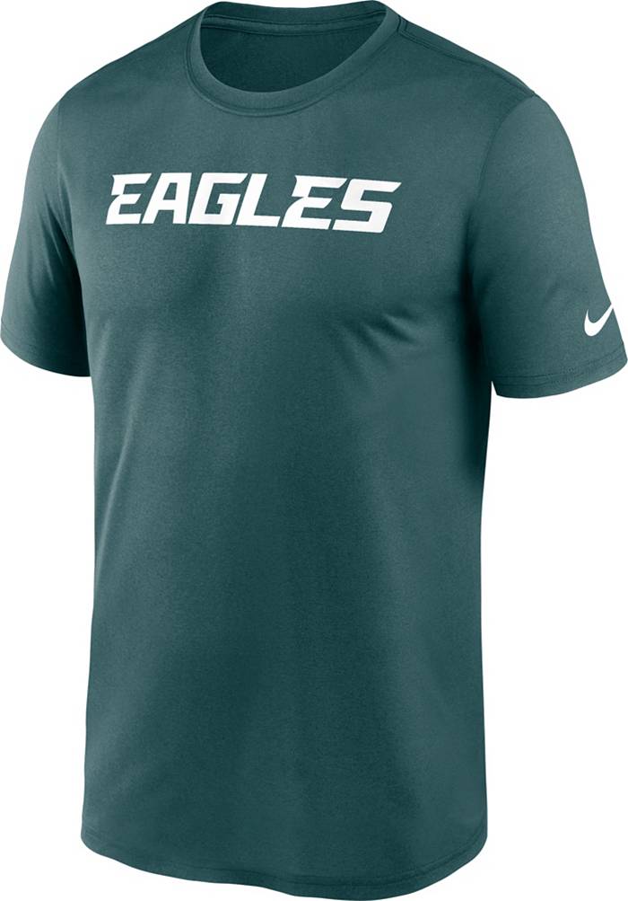 Nike Men's Philadelphia Eagles Essential Wordmark Green T-Shirt