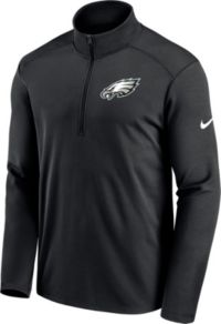 Nike Men's Philadelphia Eagles 2023 Volt Anthracite Half-Zip Jacket