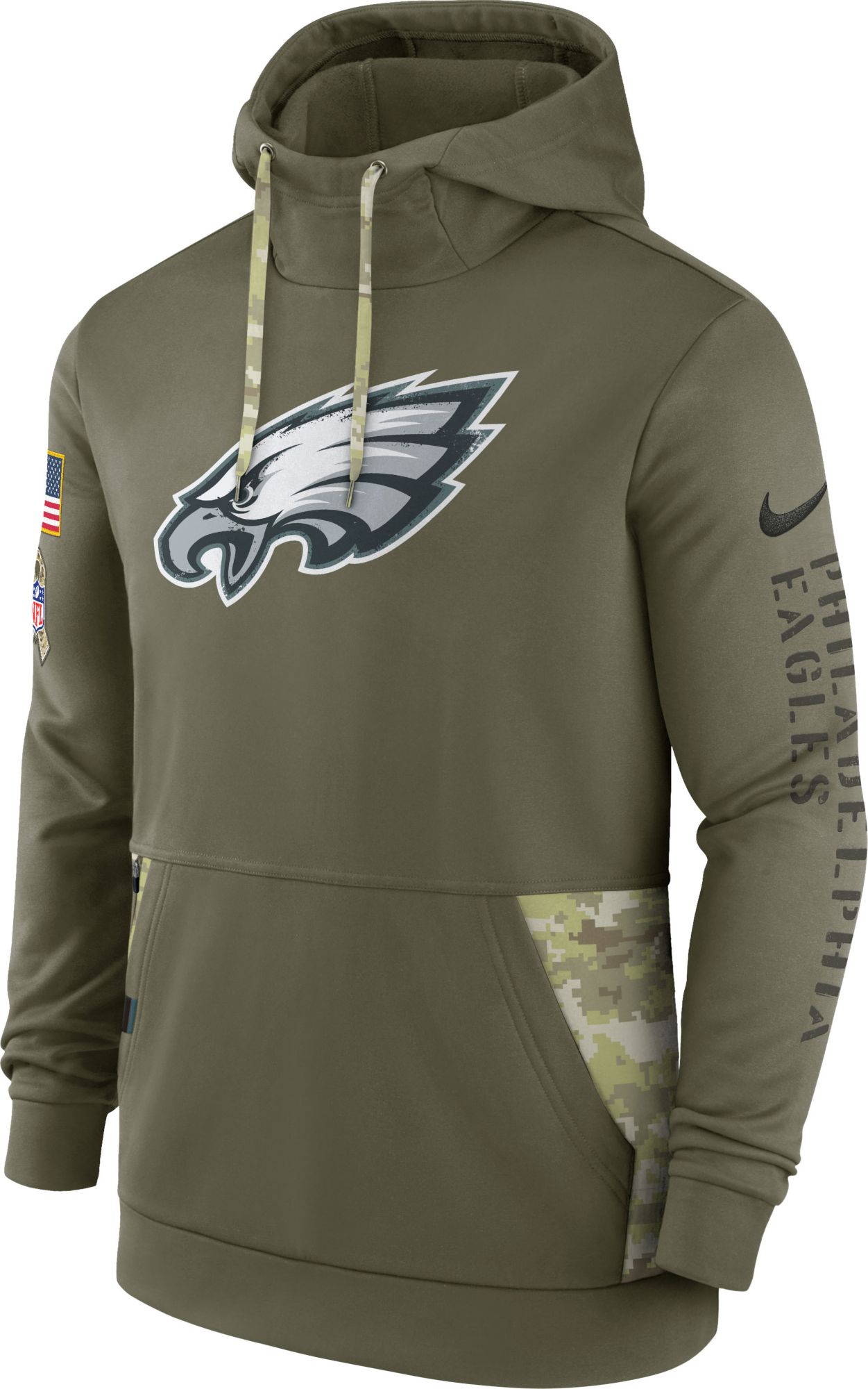 men's salute to service eagles hoodie