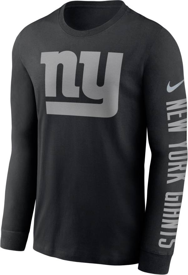 Nike Men's New York Giants Reflective Black Long Sleeve T-Shirt product image